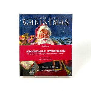 Hallmark Recordable Storybook Instructions Card - White and Black